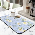 thumbnail image 2 of Coffee Drying Mat for Kitchen Counters, 19.5x12 Non-Slip, Heat Resistant, Absorbent & Reversible Diatom Mud Mat, Collapsible for Easy Storage & Transport, 2 of 7
