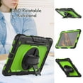 thumbnail image 3 of For Samsung Galaxy Tab S8/S7 Case 11 inch, 360 Rotating Shockproof Cover with Stand, Screen Protector, Shoulder Strap (SM-X700/SM-T870), Lime PC, 3 of 7