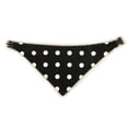 thumbnail image 6 of Uptown Pups Reversible Bandana Classic (Medium, Black Houndstooth), 6 of 9