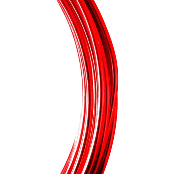 De Alambre De Aluminio, , Gran , Grosor, Cables Flexibles, Operación De Estilo Tonto, Práctico Para Instalar Para Manualidades Diy 1 Rollo Yuarrent FN009775-02