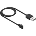 thumbnail image 1 of Black Compatible for Da Fit Smart Watch Charger Replacement USB Charger Cable 33 Ft Charging Cord for Smart Watch for Da Fit App Smartwatch Cables and Chargers Portable Dock Cord, 1 of 5