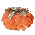 thumbnail image 1 of EZLIFE Corona de Halloween Corona de calabaza de otoño con lazos Guirnalda de bayas y calabaza W9F4 ]ю O7U1, 1 of 7