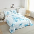 thumbnail image 6 of Castle Fairy 3-Piece Full Comforter Set, Monogrammed Letter Custom, 6 of 8