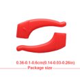 thumbnail image 5 of Linyer Glasses Ear Grip 1 Pair Elastic Spectacles Strap Holder Slipping-preventing Care Tools Lightweight for Children Adults Red, 5 of 5