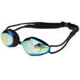 thumbnail image 1 of Gafas de natación TYR Black Hawk Racing Mirrored Gold Rainbo, 1 of 3