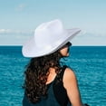 thumbnail image 3 of Western Style Wide Brim Cowboy Hat Costume Party Dress Up Accessory, 3 of 3