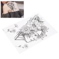 thumbnail image 4 of Temporary  Sticker - Waterproof Women  Sticker with Fantastic Flower Patterns for Arm Chest Back Leg Tattooing Art and Beauty, 4 of 8