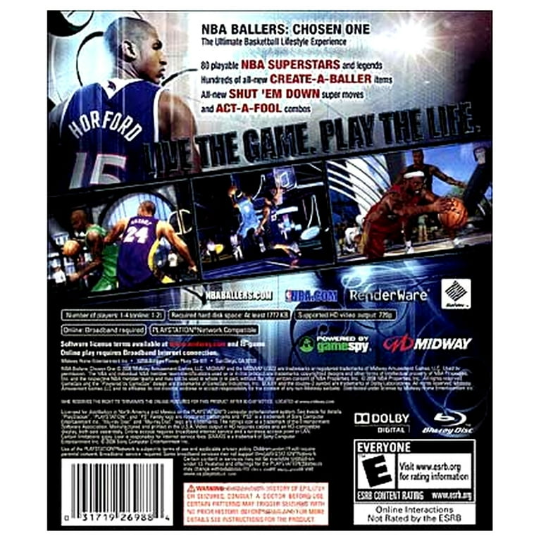 Midway NBA Ballers: Chosen One - Walmart.com