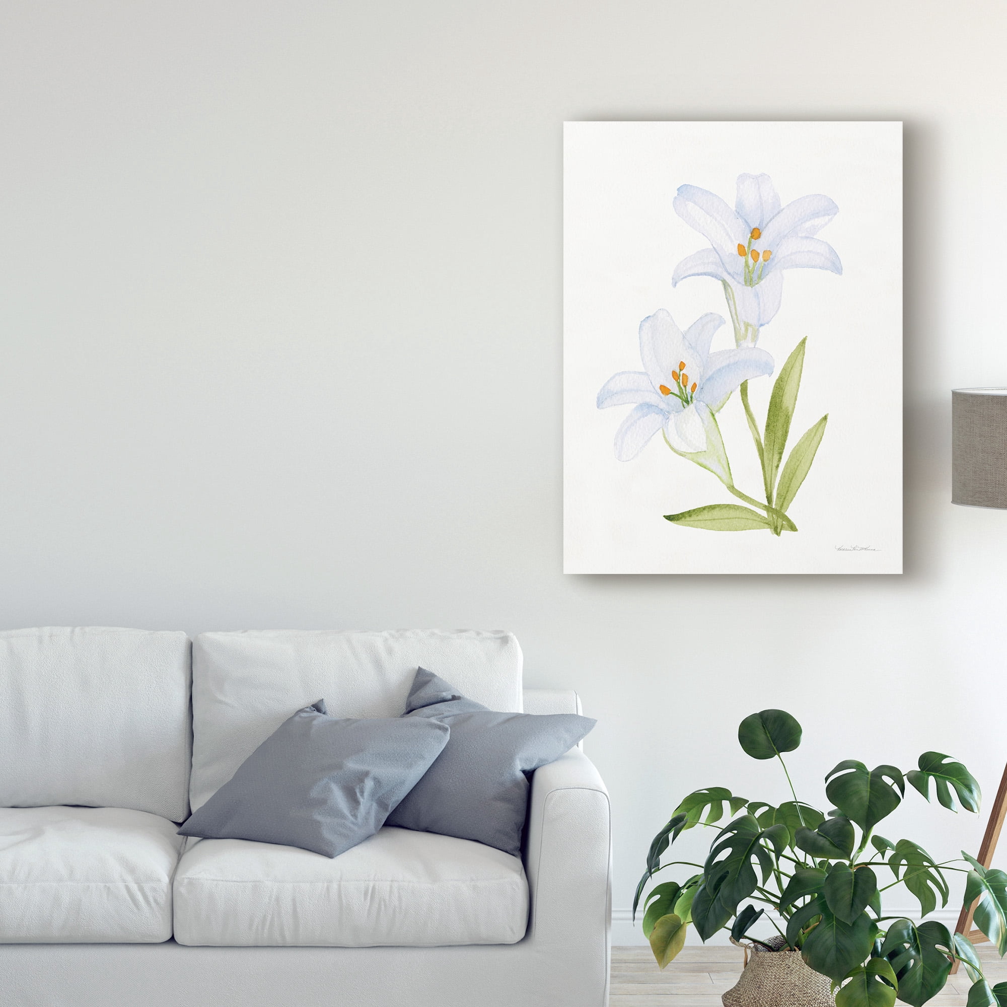 Trademark Fine Art 'Easter Blessing Flowers IV' Canvas Art by Kathleen Parr McKenna