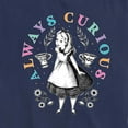 thumbnail image 3 of Alice In Wonderland - Always Curious - Women's Short Sleeve Graphic T-Shirt, 3 of 5