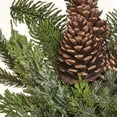 thumbnail image 3 of Regency International 20" Natural Touch Pine/Spruce  W/Pinecones Bundle - Green Brown, 3 of 4