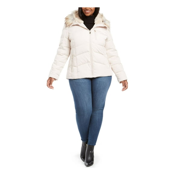 Calvin Klein Women S Plus Jackets Com Beige Calvin Klein Women S Plus Jackets, Calvin Klein Winter Coats Plus Size