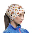 thumbnail image 6 of Neck Gaiter Face Cover Scarf, Cute Gnomes In Red Truck Soft Face Sun Mask Cover Scarf Headband Cooling Sweat Absorbing Bandanas Hiking Cycling Running, 6 of 7