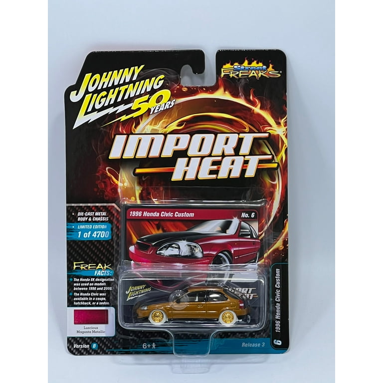 Johnny Lightning 1:64 Street Freaks 1996 Honda Civic