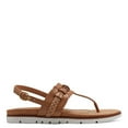 thumbnail image 4 of Easy Spirit Women's Elaine Flat Sandal, Medium Brown, 6, 4 of 5