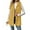 Yellow, variant on Women's Fleece Vest Hooded Sleeveless Cable Knitted Fleece Lined Button Down Solid Color Overcoat Pink 5XL