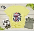 thumbnail image 3 of Vintage Music Cassette Tape Playing Guitar for Men Women Kid T-Shirt Guitarist Guitar Player Lover Gift T Shirt for Girls Boys Teens Tshirt, 3 of 8