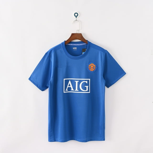 2007-08 Manchester United Away Football Classic Jersey