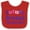 Red and White, variant on Inktastic Future Speech Pathologist Boys or Girls Baby Bib
