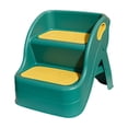 thumbnail image 4 of Taburete con escalón Soledad plegable antideslizante verde 2 escalones, 4 of 9