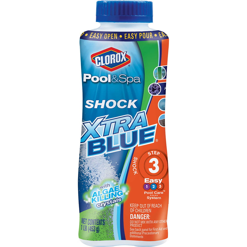 Clorox Pool&Spa Shock Xtra Blue Pool Shock, For Swimming Pool Use