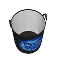 thumbnail image 3 of ZICANCN Monster Blue Internet Laundry Basket Organizer - Dirty Clothes Hamper for Bathroom Kids Girls Boys Laundry Hamper Medium, 3 of 8
