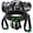 Black, variant on Rhino USA Kinetic Rope Recovery Kit (7/8in x 30ft) - Heavy Duty Offroad Snatch Strap - Includes 2 Soft Shackle (blue)