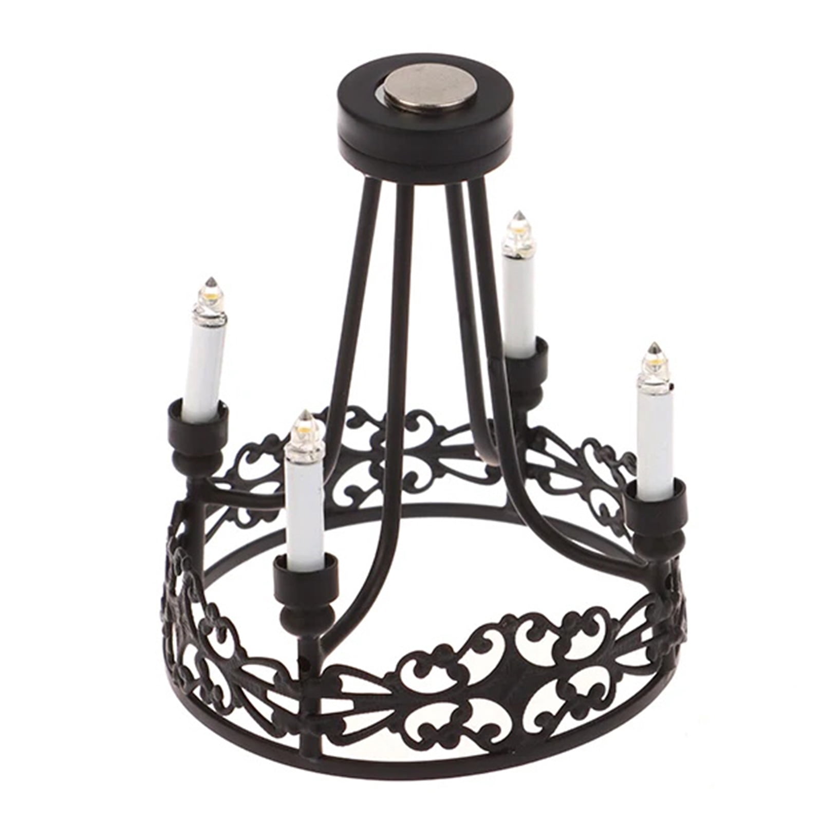 Dollhouses Chandelier Lighting Toy Furnishings Figure Ceiling Lamp Model Decorations for Dollhouses Accessories