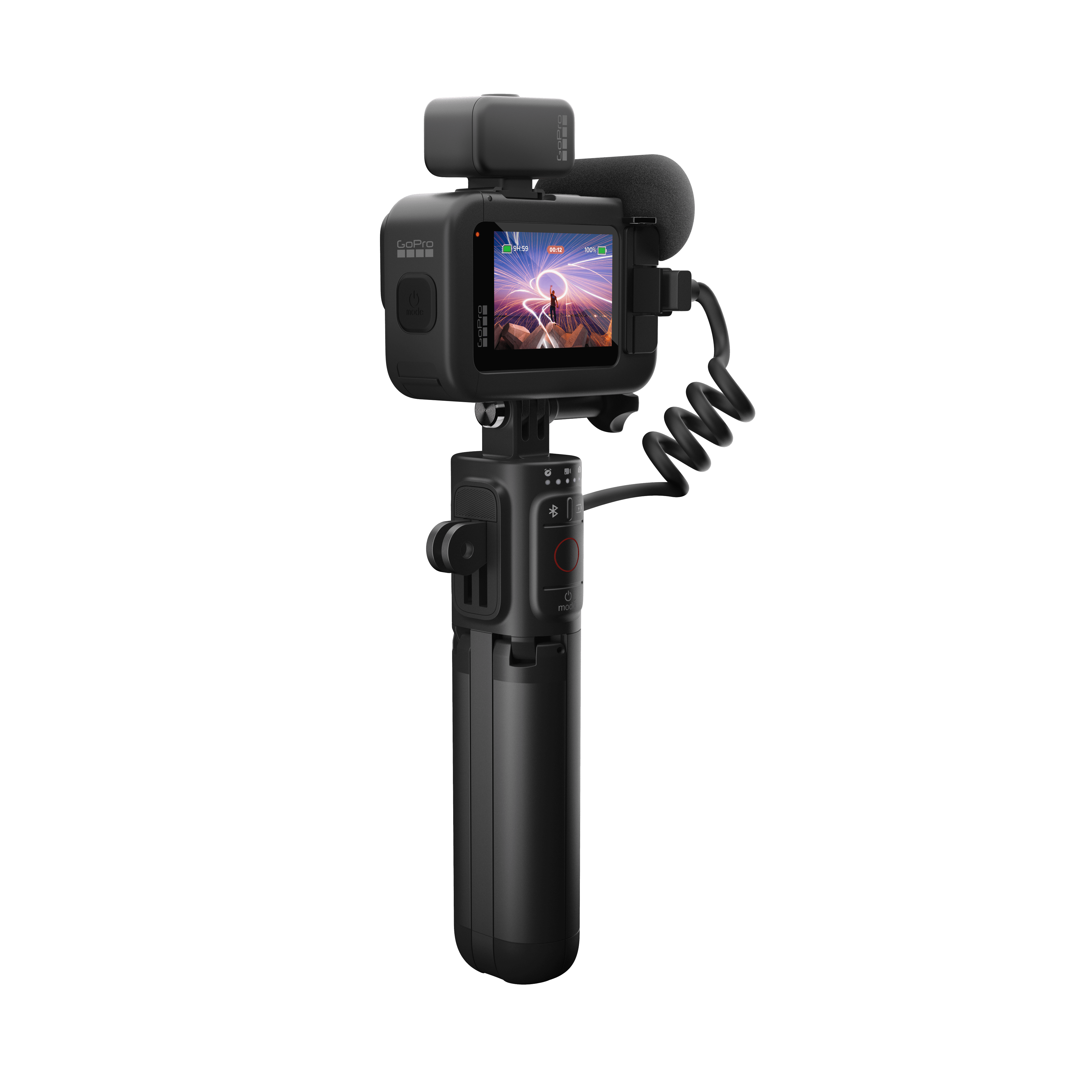  Go Pro HERO12 Black Creator Edition - Includes Volta (Battery  Grip, Tripod, Remote), Media Mod, Light Mod, Waterproof Action Camera +  64GB Card, 50 Piece Accessory Kit and 2 Extra Batteries : Electronics