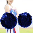 thumbnail image 4 of Pompones de porristas, pompones de anillo para fiesta de baile, competición deportiva escolar (azul), 4 of 5