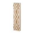 thumbnail image 2 of Home Decor Boho Style Wooden Wall Vases Natural Wall Art Flower Pots Practical 11.8" X 2.8" X 1.6", 2 of 3