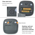 thumbnail image 2 of stanreset Timer Study Digital Display Count Up Stopwatch Touch Screen Battery Operated Electronic Mute Attachable Alarm Blue Blue 1 Pc, 2 of 6