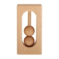 thumbnail image 1 of Juguete del bebé Beech de Teether relleno orgánico Montessori jugar gimnasio juguete de del bebé actividad sensorial juguetes de -  de madera Sunnimix anillo de dentición montessori, 1 of 7