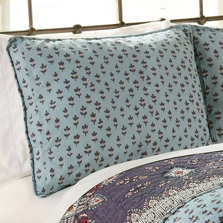 Better Homes and Gardens Moroccan King Quilt Sham, Jewel