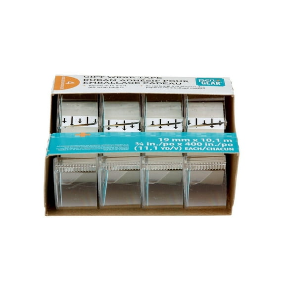 Pen & Gear® Tape Caddy, WM-GWD3411C4-C, for Walmart, 4 per pack, 3M™ WM-GWD3411C4-C