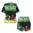 thumbnail image 5 of Lsque Pikmin Women's Short-Sleeved Pajama Set - 2 Piece Soft and Lightweight Sleepwear Set-Small, 5 of 9