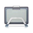 thumbnail image 2 of Xihbxyly Ofertas compre uno y llévese otro gratis Tabla de cortar de acero inoxidable de doble cara, apta para uso alimentario, para uso comercial, gruesa, para cortar frutas en el hogar, 2 of 7