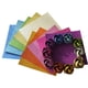 thumbnail image 4 of 30 piezas de hojas de color púrpura brillante A4 tarjetas de cartulina de brillo que hacen material de bricolaje papel brillante para niños manualidades Scrapbooking, 4 of 5