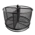 thumbnail image 1 of Soporte para utensilios de cocina, cubiertos de plata, 4 compartimentos, soporte giratorio de metal para cubiertos, organizador de encimera de cocina para cuchara B, 1 of 6