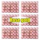 thumbnail image 3 of Juego de 24/144 mini bolas navideñas galvanizadas, colgante para árbol de Navidad, adorno colgante para fiesta de Año Nuevo, decoración del hogar, 3 of 5