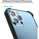 thumbnail image 3 of Funda rígida delgada con marco de aluminio y parachoques de metal para iPhone 15 Pro (iPhone 15 Pro de 6,1"), color negro, 3 of 3