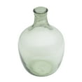 Elements 12inch Green Glass Bulb Decorative Vase
