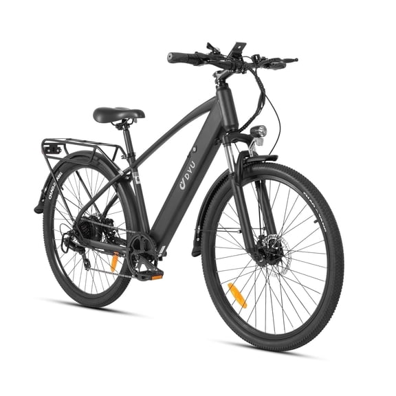 DYU 27.5" Electric Bike for Adults, 48V/10AH Removable Built in Battery, Peak 1000W Brushless Motor Mountain Ebike, Electric Bike with 7-speed UL2849