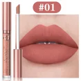 thumbnail image 2 of 18 Color Waterproof Lip Gloss Nude Apricot Matte Liquid Lipstick Transparent Lip Oil Sexy Rose Red Velvet Matte Lipstick Make Up, 2 of 5