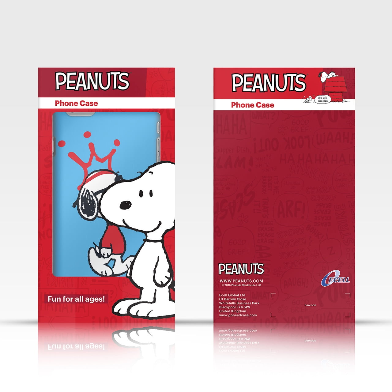 Head Case Designs Peanuts Halfs And Laughs Snoopy & Charlie Gel Armour Case For Apple iPhone 15 Pro Max