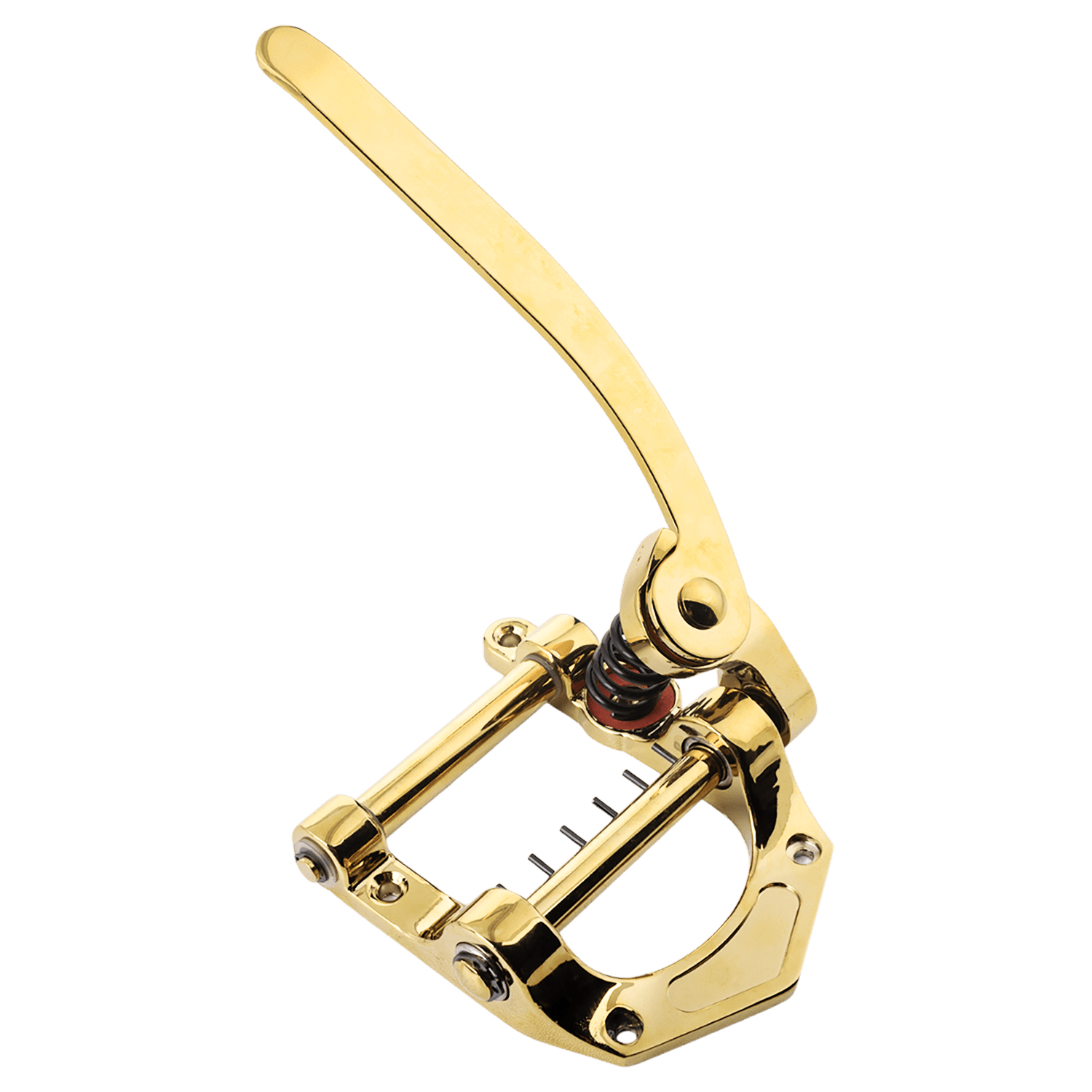 LOOKSEVEN Electric Guitar Tremolo Vibrato Tailpiece Bridge for Les Paul Tele SG Style Flat Top - Gold