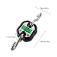 thumbnail image 1 of Digital Luggage Fishing Scale with Zero Tracking Tare Function 150kg Double Division Value Hanging Scale, 1 of 7
