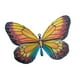thumbnail image 1 of Decoración de pared de mariposa, arte de pared de hierro, decoración de metal, elegante adorno de regalo para Amarillo, 1 of 9
