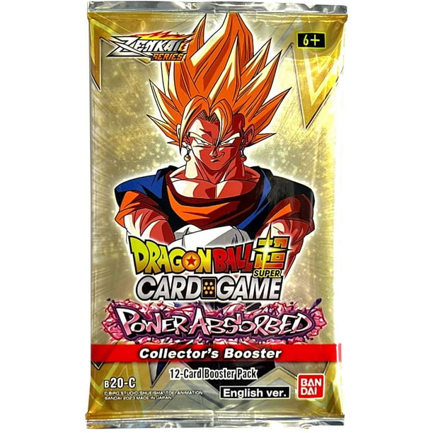 Dragon Ball Super Trading Card Game Power Absorbed COLLECTOR'S Booster