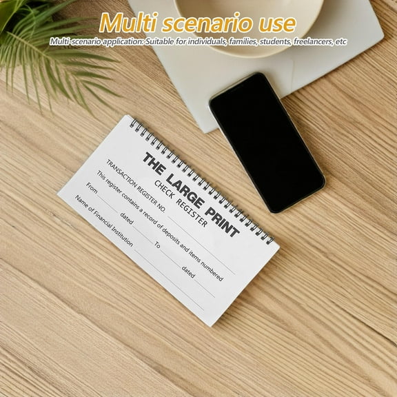 Worgeous Budget and Bill Organizer Financial Tracking Planner with Coil Binding Portable Expense Tracker Notebook for Financial Management